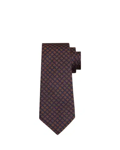 Kiton Men's Star-Print Silk 7-Fold Tie | Thumbnail 1 Kiton Men's Star-Print Silk 7-Fold Tie | Thumbnail 1