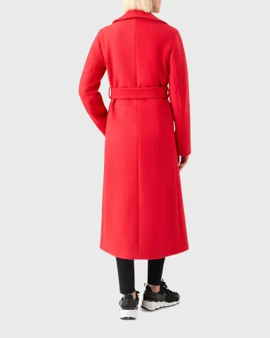 Akris punto Belted Long Wrap Coat | Thumbnail 7 Akris punto Belted Long Wrap Coat | Thumbnail 7