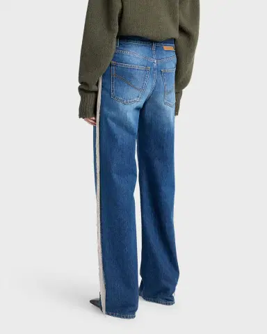 Stella McCartney Fringe Wide-Leg Jeans | Thumbnail 7 Stella McCartney Fringe Wide-Leg Jeans | Thumbnail 7
