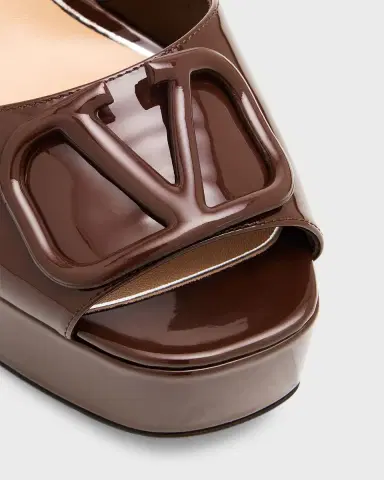 Valentino Garavani VLogo Signature Patent Leather Platform Sandals | Thumbnail 11 Valentino Garavani VLogo Signature Patent Leather Platform Sandals | Thumbnail 11
