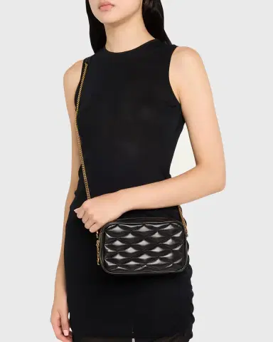 Saint Laurent Gaby Mini Camera Bag in Quilted Leather | Thumbnail 21 Saint Laurent Gaby Mini Camera Bag in Quilted Leather | Thumbnail 21