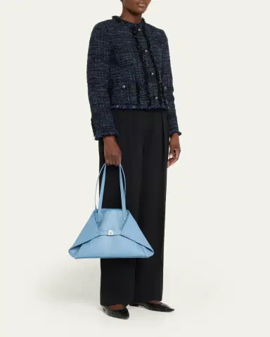 Akris Ai Horsehair & Leather Tote Bag | Thumbnail 5 Akris Ai Horsehair & Leather Tote Bag | Thumbnail 5