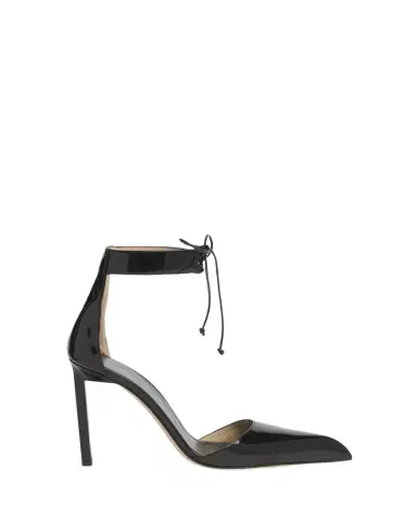 Tom Ford 105mm Patent Leather Ankle-Tie Pumps | Thumbnail 1 Tom Ford 105mm Patent Leather Ankle-Tie Pumps | Thumbnail 1