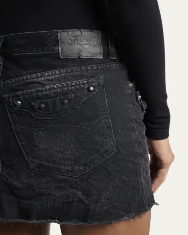Balenciaga City Denim Mini Skirt | Thumbnail 5 Balenciaga City Denim Mini Skirt | Thumbnail 5