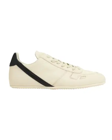 Rick Owens Minimal Leather Low-Top Sneakers | Thumbnail 1 Rick Owens Minimal Leather Low-Top Sneakers | Thumbnail 1