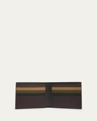 Bottega Veneta Men's Intrecciato Leather Multicolor-Interior Bifold Wallet | Thumbnail 3 Bottega Veneta Men's Intrecciato Leather Multicolor-Interior Bifold Wallet | Thumbnail 3