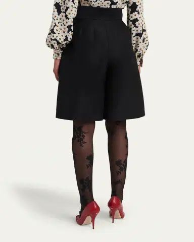 Valentino Garavani Bow-Waist Bermuda Shorts | Thumbnail 3 Valentino Garavani Bow-Waist Bermuda Shorts | Thumbnail 3