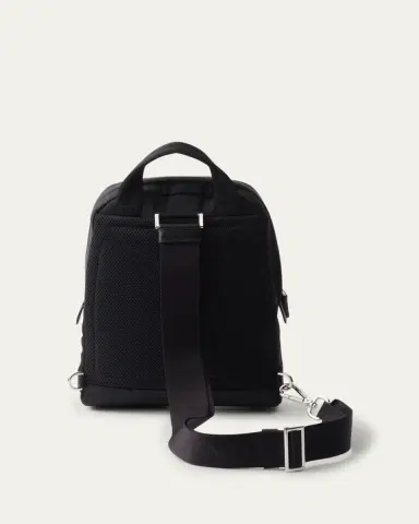 Prada Men's Small Nylon Crossbody Backpack | Thumbnail 2 Prada Men's Small Nylon Crossbody Backpack | Thumbnail 2