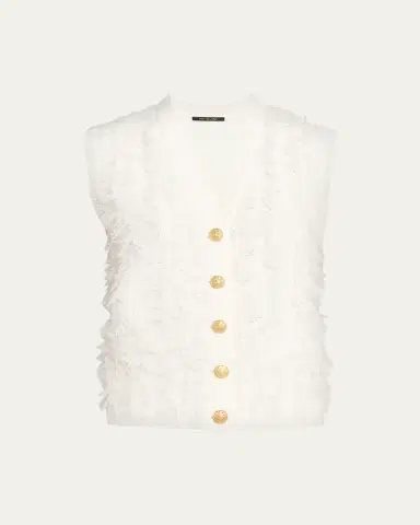 Kobi Halperin Sterling Fringe Knit Sweater Vest | Thumbnail 5 Kobi Halperin Sterling Fringe Knit Sweater Vest | Thumbnail 5