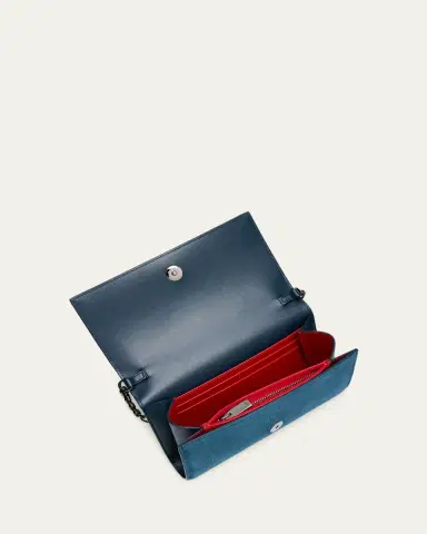 Christian Louboutin Paloma Wallet on Chain in Loubinthesky Suede | Thumbnail 4 Christian Louboutin Paloma Wallet on Chain in Loubinthesky Suede | Thumbnail 4