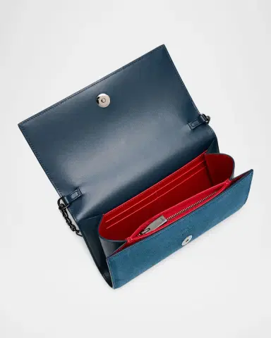 Christian Louboutin Paloma Wallet on Chain in Loubinthesky Suede | Thumbnail 6 Christian Louboutin Paloma Wallet on Chain in Loubinthesky Suede | Thumbnail 6
