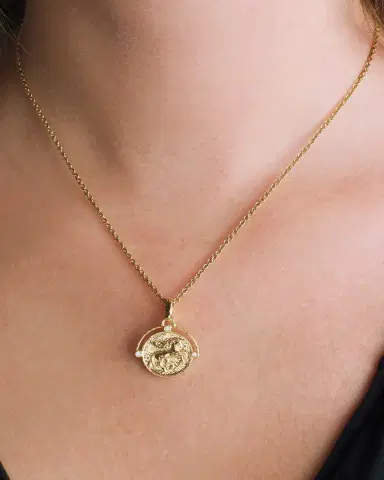 Anabel Aram Jewelry Pegasus Coin Pendant Necklace | Thumbnail 2 Anabel Aram Jewelry Pegasus Coin Pendant Necklace | Thumbnail 2