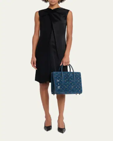 Christian Louboutin Paloma Medium Top-Handle Bag in Suede with Loubinthesky Spikes | Thumbnail 7 Christian Louboutin Paloma Medium Top-Handle Bag in Suede with Loubinthesky Spikes | Thumbnail 7