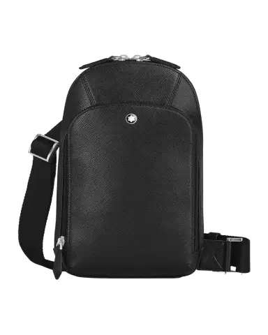 Montblanc Men's Sartorial Leather Sling Bag | Thumbnail 1 Montblanc Men's Sartorial Leather Sling Bag | Thumbnail 1