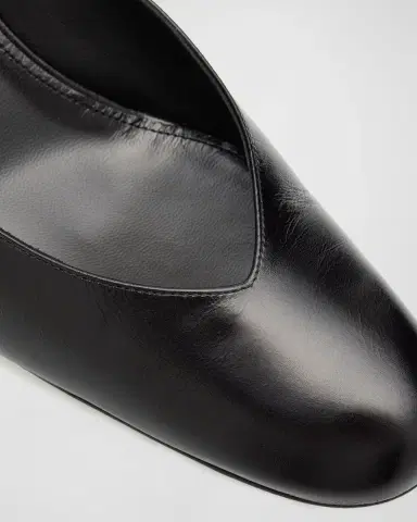 Proenza Schouler Uma Leather Ankle-Tie Pumps | Thumbnail 4 Proenza Schouler Uma Leather Ankle-Tie Pumps | Thumbnail 4