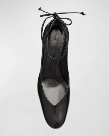Proenza Schouler Uma Leather Ankle-Tie Pumps | Thumbnail 5 Proenza Schouler Uma Leather Ankle-Tie Pumps | Thumbnail 5