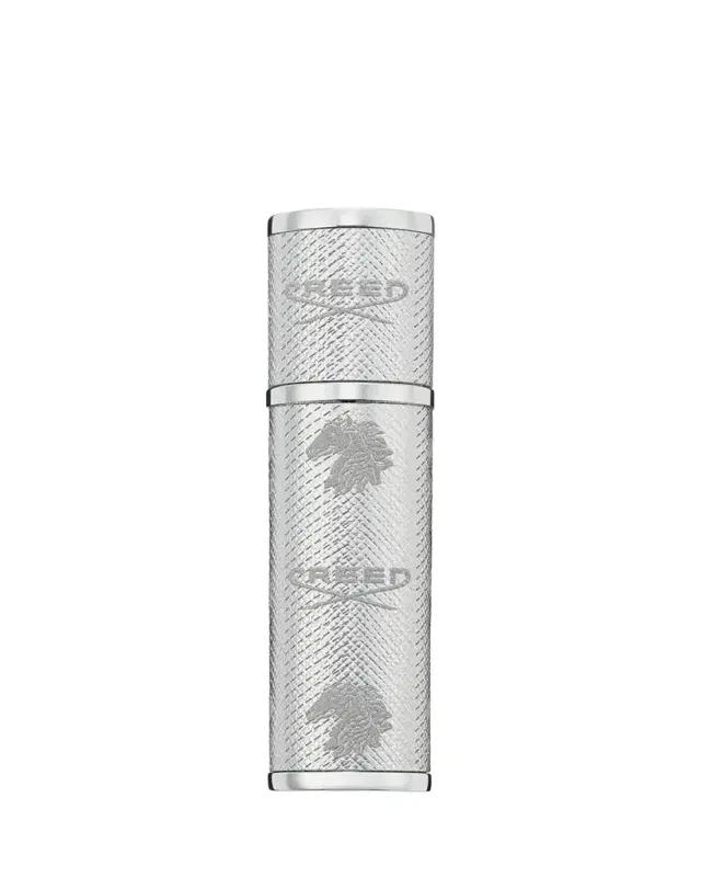 Refillable Silver Travel Spray Atomizer, 0.16 oz. Refillable Silver Travel Spray Atomizer, 0.16 oz.