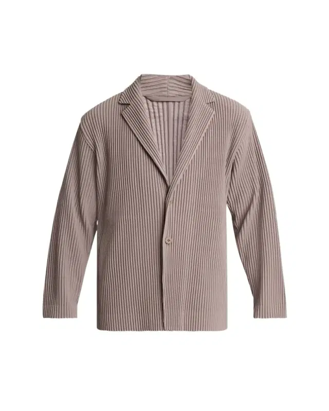 Men's Pleated Single-Breasted Sport Coat Men's Pleated Single-Breasted Sport Coat