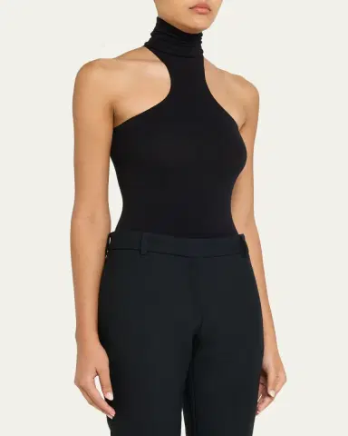 Commando Ballet Racer Turtleneck Microfiber Bodysuit | Thumbnail 4 Commando Ballet Racer Turtleneck Microfiber Bodysuit | Thumbnail 4