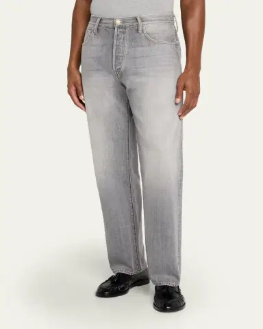The Seven Continents Men's Jack Grey Denim Relaxed-Fit Jeans | Thumbnail 4 The Seven Continents Men's Jack Grey Denim Relaxed-Fit Jeans | Thumbnail 4