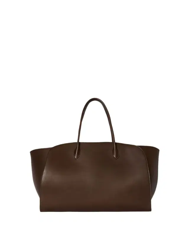 Men's Marlo 17 Tote Bag in Saddle Leather Men's Marlo 17 Tote Bag in Saddle Leather