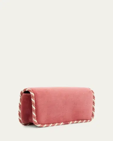 Valentino Garavani Loco VLOGO Velvet Clutch Bag | Thumbnail 11 Valentino Garavani Loco VLOGO Velvet Clutch Bag | Thumbnail 11