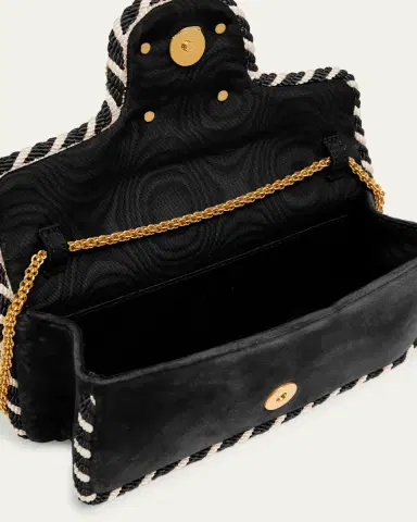 Valentino Garavani Loco VLOGO Velvet Clutch Bag | Thumbnail 4 Valentino Garavani Loco VLOGO Velvet Clutch Bag | Thumbnail 4