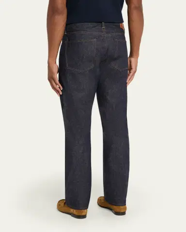 The Seven Continents Men's Charlie Raw Denim Slim-Fit Jeans | Thumbnail 3 The Seven Continents Men's Charlie Raw Denim Slim-Fit Jeans | Thumbnail 3