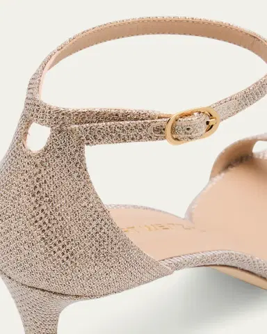 Stuart Weitzman Nudist II Metallic Ankle-Strap Sandals | Thumbnail 5 Stuart Weitzman Nudist II Metallic Ankle-Strap Sandals | Thumbnail 5
