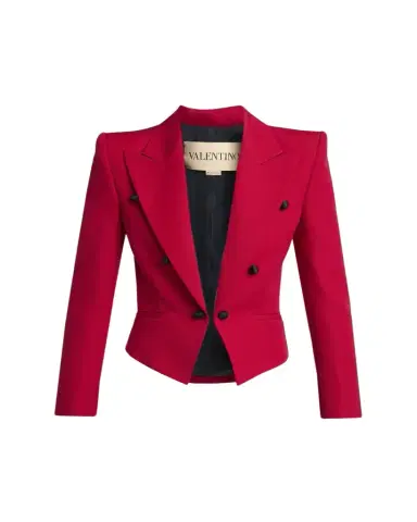 Valentino Garavani Giacca Solid Blazer | Thumbnail 1 Valentino Garavani Giacca Solid Blazer | Thumbnail 1