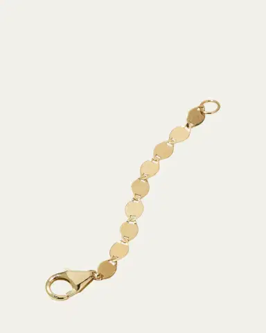 Lana 14K Gold Nude Extender Chain, 2"L | Thumbnail 3 Lana 14K Gold Nude Extender Chain, 2"L | Thumbnail 3