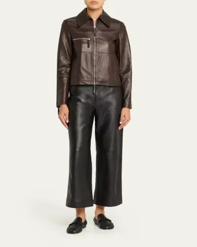 Proenza Schouler Annabel Leather Jacket | Thumbnail 2 Proenza Schouler Annabel Leather Jacket | Thumbnail 2