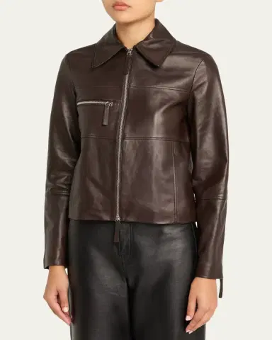 Proenza Schouler Annabel Leather Jacket | Thumbnail 4 Proenza Schouler Annabel Leather Jacket | Thumbnail 4