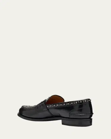 Church's Pembrey Studded Leather Penny Loafers | Thumbnail 4 Church's Pembrey Studded Leather Penny Loafers | Thumbnail 4