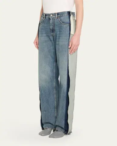 MM6 MAISON MARGIELA Deconstructed Straight-Leg Jeans | Thumbnail 5 MM6 MAISON MARGIELA Deconstructed Straight-Leg Jeans | Thumbnail 5