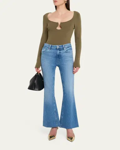 Ramy Brook Lylia Ribbed Wavy U-Ring Top | Thumbnail 2 Ramy Brook Lylia Ribbed Wavy U-Ring Top | Thumbnail 2