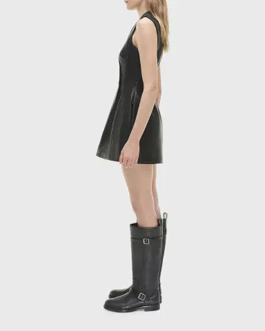 Simkhai Juliette Sleeveless Leather Midi Dress | Thumbnail 8 Simkhai Juliette Sleeveless Leather Midi Dress | Thumbnail 8