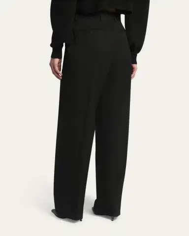 Tom Ford Pleated Wool-Blend Trousers | Thumbnail 3 Tom Ford Pleated Wool-Blend Trousers | Thumbnail 3