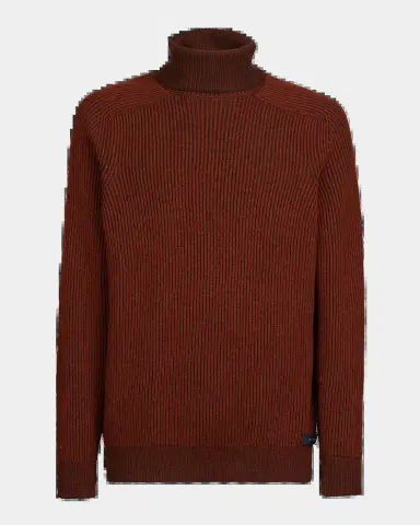 Sease Men's Dinghy Cashmere Rib Reversible Rollneck Sweater | Thumbnail 2 Sease Men's Dinghy Cashmere Rib Reversible Rollneck Sweater | Thumbnail 2