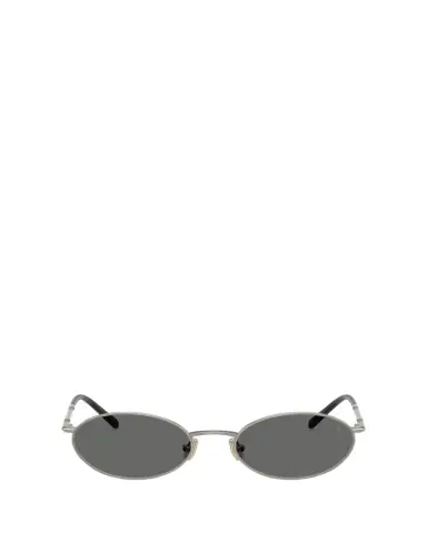 Brunello Cucinelli BC2006ST Oval Titanium Sunglasses | Thumbnail 1 Brunello Cucinelli BC2006ST Oval Titanium Sunglasses | Thumbnail 1