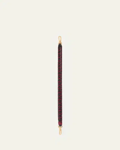 Loewe Tricolor Woven Leather Shoulder Strap | Thumbnail 2 Loewe Tricolor Woven Leather Shoulder Strap | Thumbnail 2