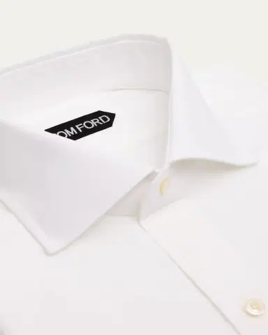 TOM FORD Men's Cotton Slim-Fit Dress Shirt | Thumbnail 2 TOM FORD Men's Cotton Slim-Fit Dress Shirt | Thumbnail 2