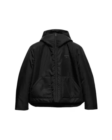 Prada Men's Hooded Re-Nylon Jacket | Thumbnail 1 Prada Men's Hooded Re-Nylon Jacket | Thumbnail 1