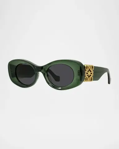 Loewe Anagram 49mm Oval Sunglasses | Thumbnail 5 Loewe Anagram 49mm Oval Sunglasses | Thumbnail 5