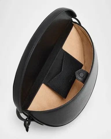 Alaïa East-West Curved Goatskin Leather Shoulder Bag | Thumbnail 17 Alaïa East-West Curved Goatskin Leather Shoulder Bag | Thumbnail 17