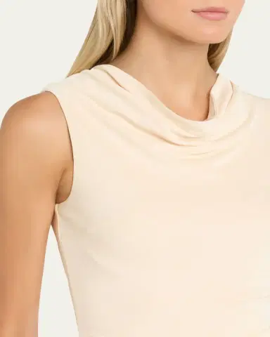 Anna Quan Amali Draped Cowl-Neck Jersey Dress | Thumbnail 5 Anna Quan Amali Draped Cowl-Neck Jersey Dress | Thumbnail 5