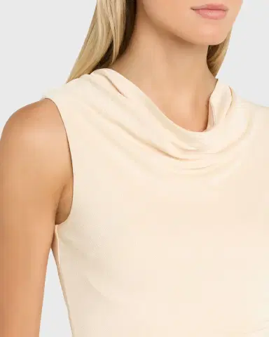 Anna Quan Amali Draped Cowl-Neck Jersey Dress | Thumbnail 9 Anna Quan Amali Draped Cowl-Neck Jersey Dress | Thumbnail 9