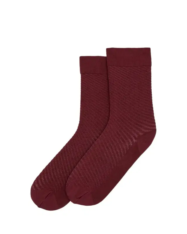 Merino Wool-Blend Dot Crew Socks Merino Wool-Blend Dot Crew Socks