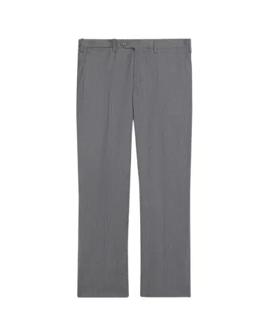 Kiton Men's Wool and Cashmere Flat-Front Pants | Thumbnail 1 Kiton Men's Wool and Cashmere Flat-Front Pants | Thumbnail 1