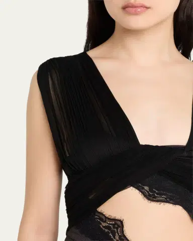 Christopher Esber Baile Wrapped Tulle Tank Dress | Thumbnail 5 Christopher Esber Baile Wrapped Tulle Tank Dress | Thumbnail 5